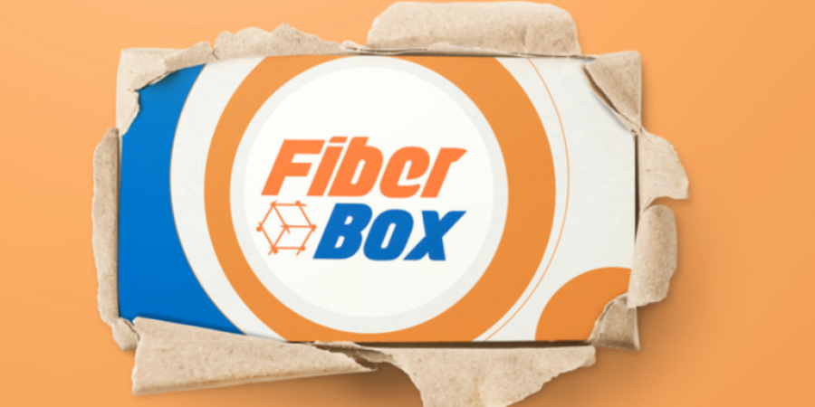 diseño logo fiber box
